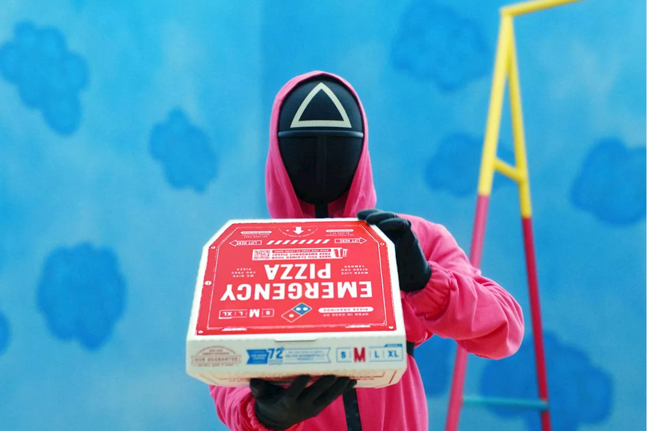 Domino's Is Partnering With Netflix for More Emergency Pizzas Just in Time for 'Squid Game'