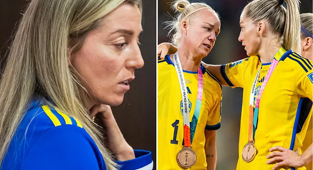 Caroline Seger Tackas Av Landslaget På Tele2 Arena