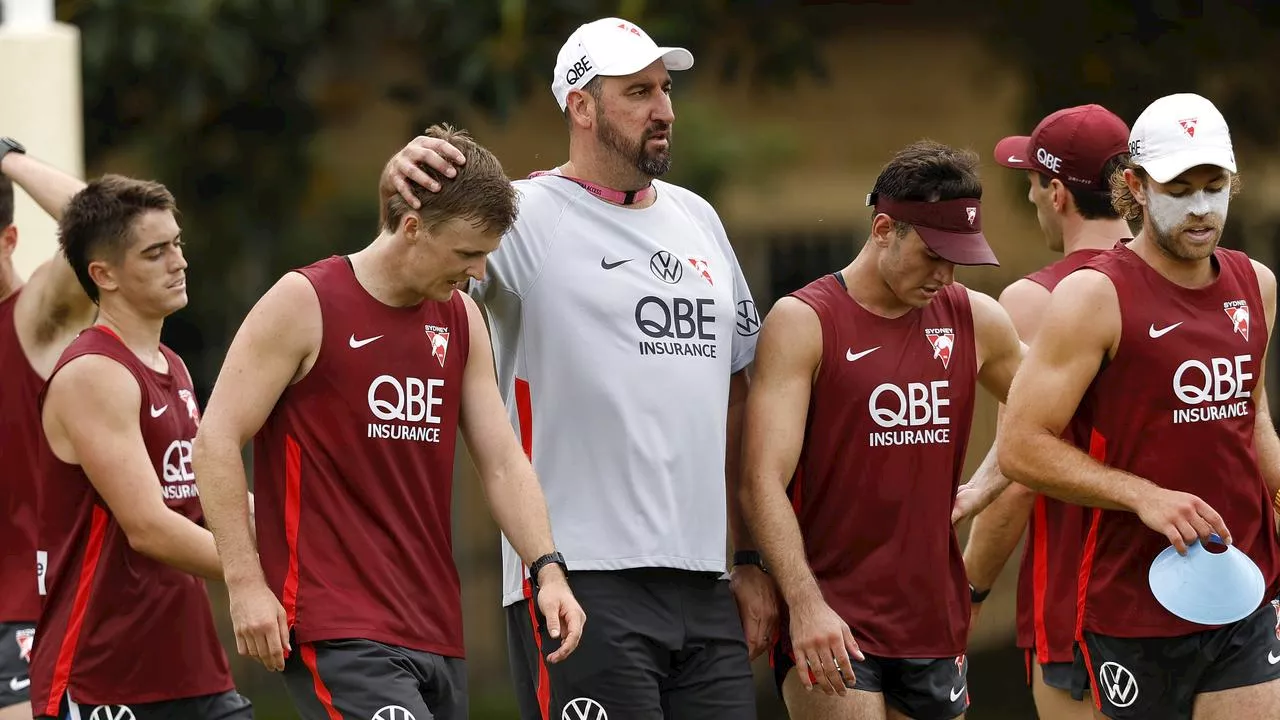 Sydney Swans Coach Dean Cox Postpones Pre-Season Training to Re-Examine Disastrous Loss