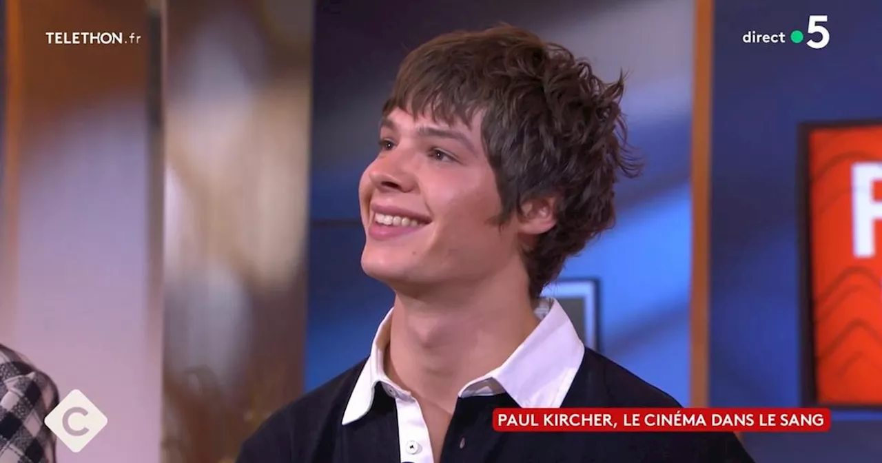 Paul Kircher, ses confidences touchantes sur ses célèbres parents : “J’ai eu beaucoup de chance”