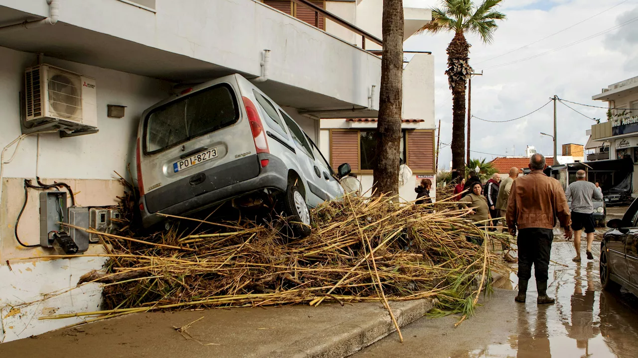 'Biblischen Katastrophe' - Unwetter in Griechenland – das müssen Urlauber wissen