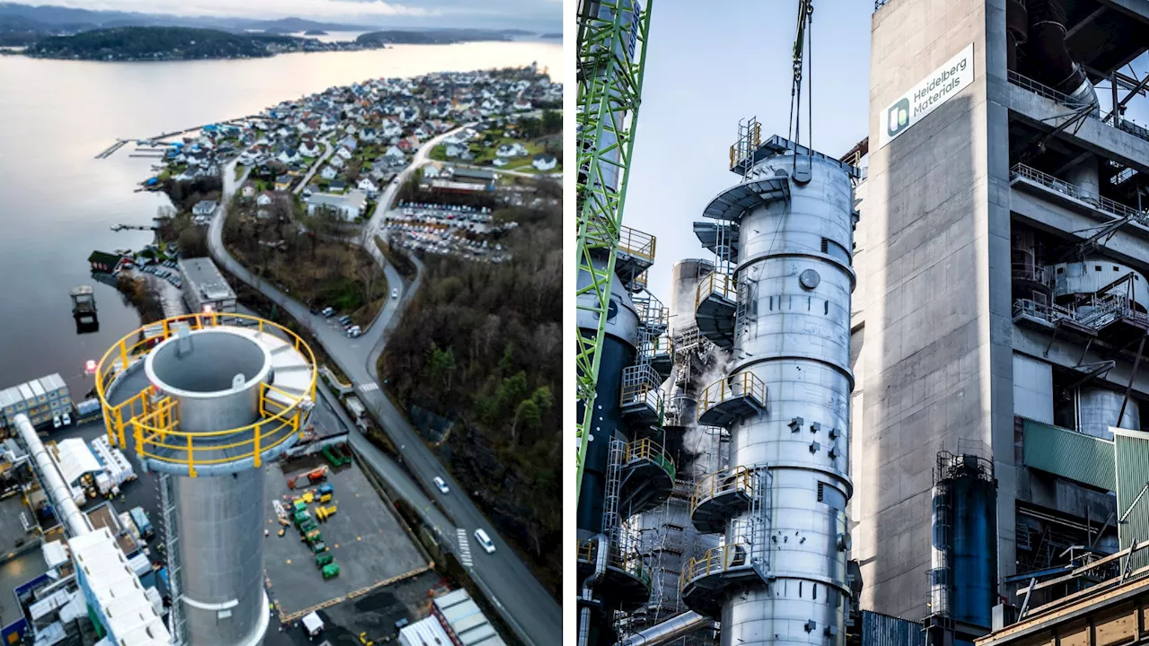 Norway cement plant to become world’s first to suck 400,000 tons CO2 yearly