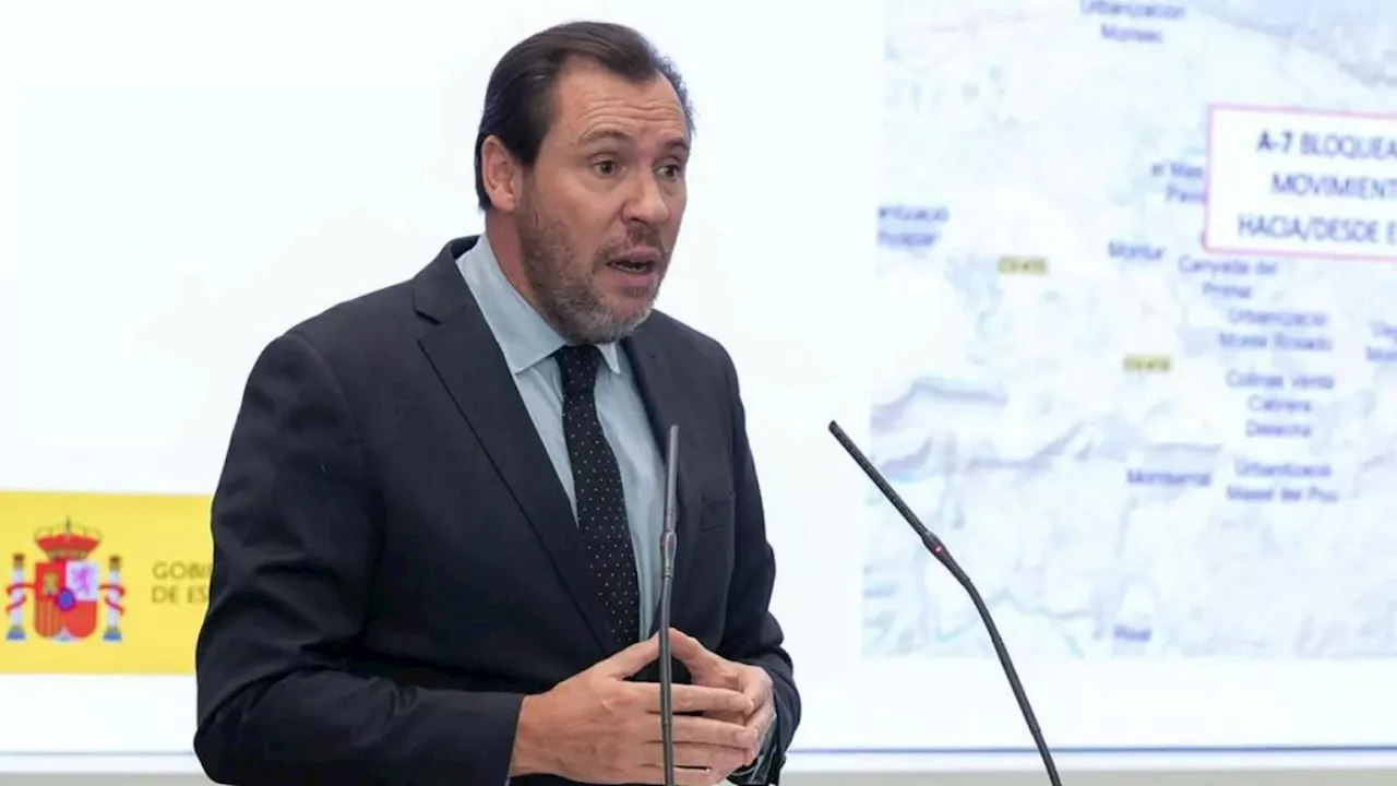 El Gobierno asume la reparación de carreteras y puentes en Paiporta, Picaña y otros cinco pueblos de la DANA