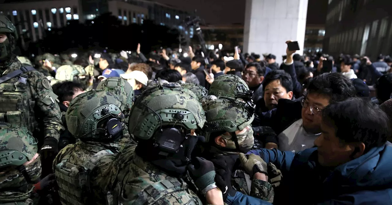 South Korean president lifts martial law hours after imposing it