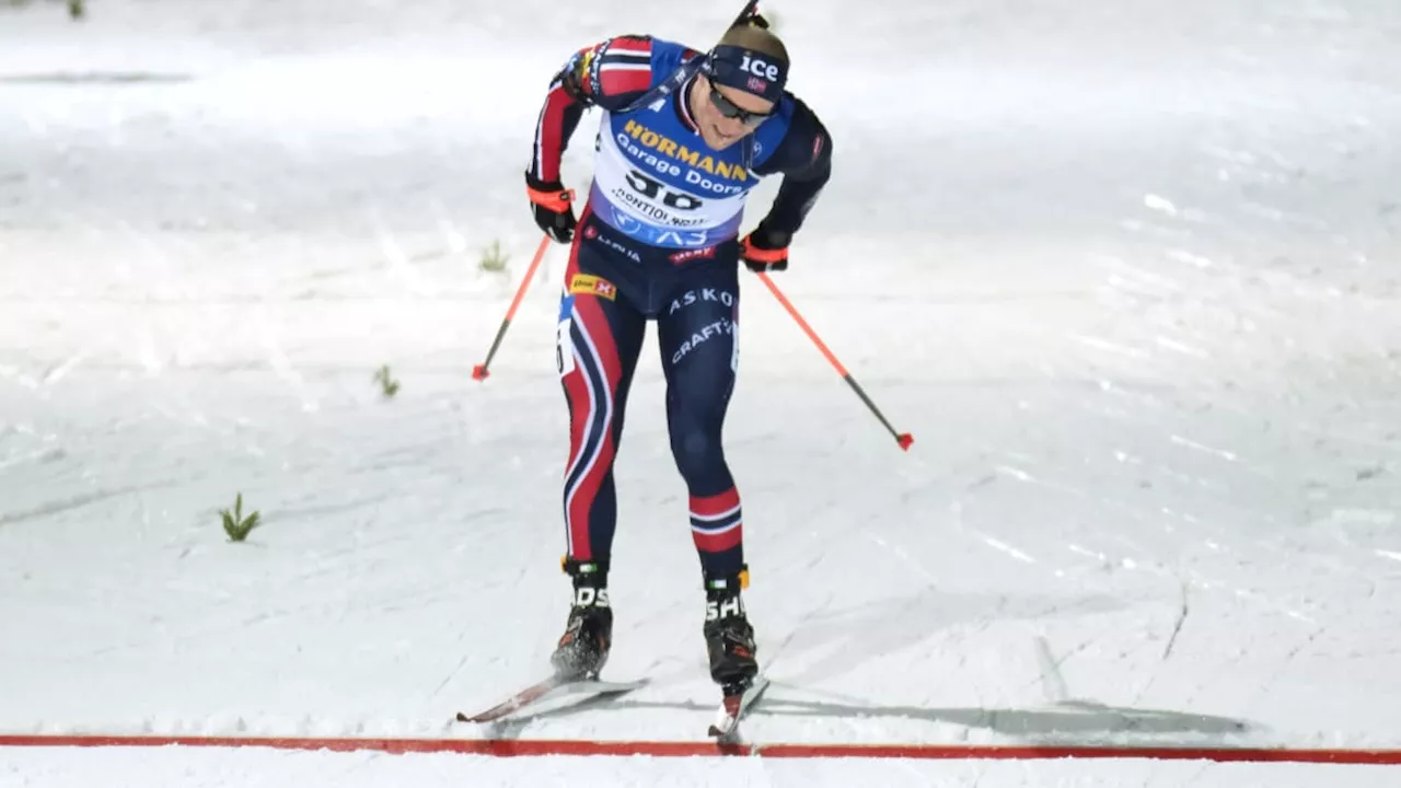 Im Video: Strömsheim vor Boe, Deutsche Biathleten enttäuschen