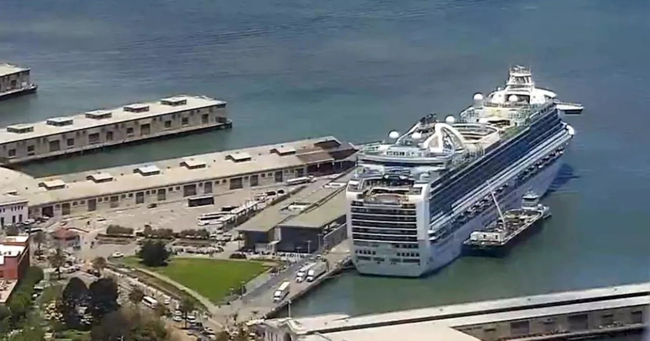 Man goes overboard from Princess Cruise ship prior to San Francisco arrival