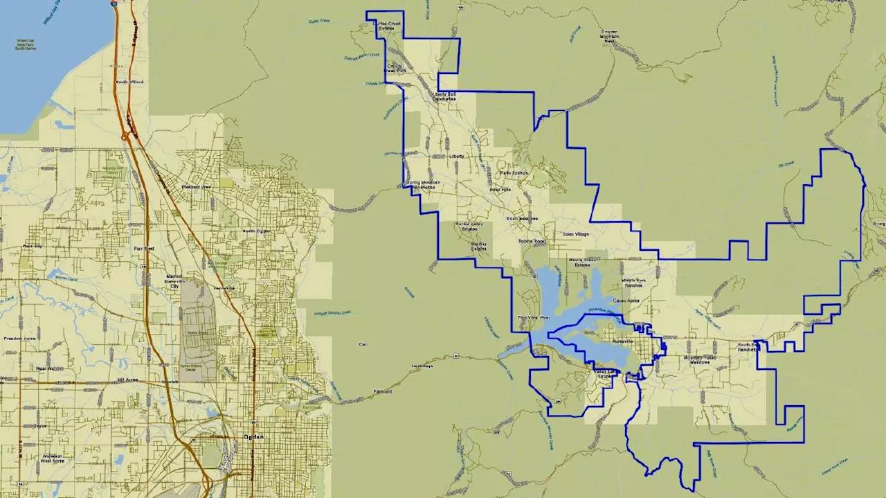 Ogden Valley carved into tentative city council districts as part of incorporation process