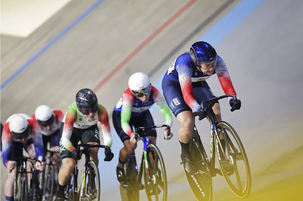 Mexicanas suman puntos en Liga de Campeones de Ciclismo de Pista 2024