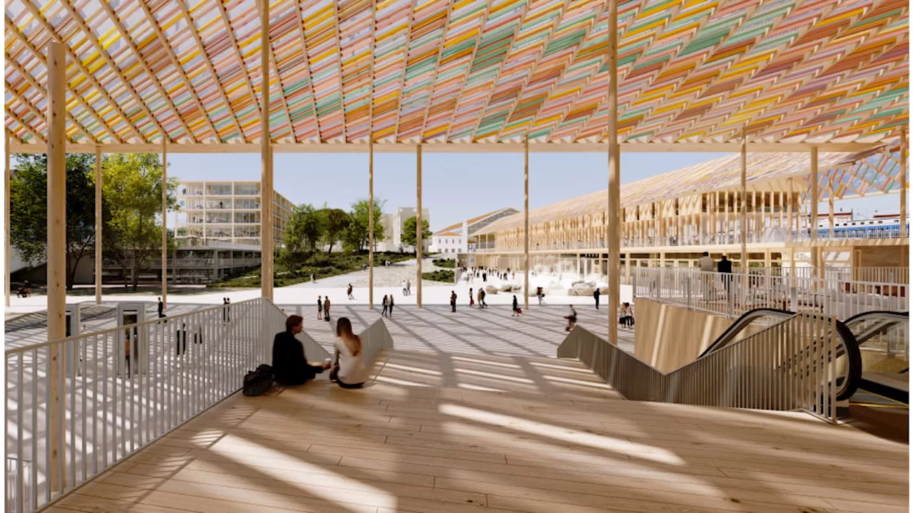 À Marseille, les Halles de Saint-Charles doivent créer une 'gare ouverte sur la ville'