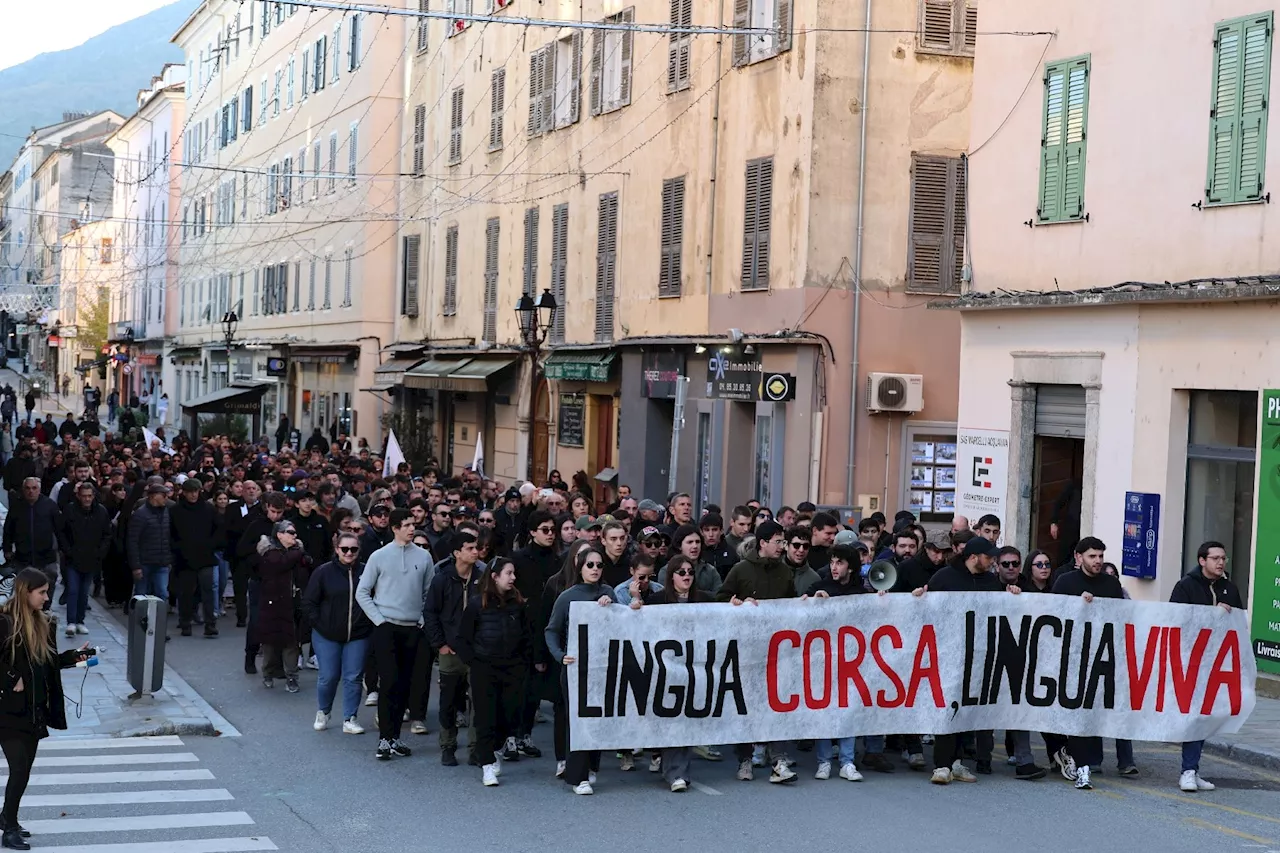 Interdiction du corse à l'assemblée locale: l'appel au calme entendu à Ajaccio