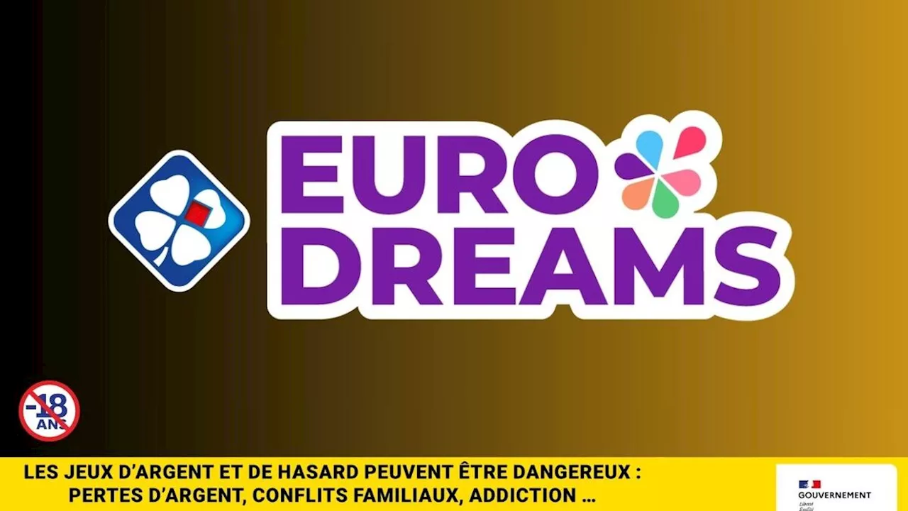 Les résultats EuroDreams de la FDJ du lundi 2 décembre 2024