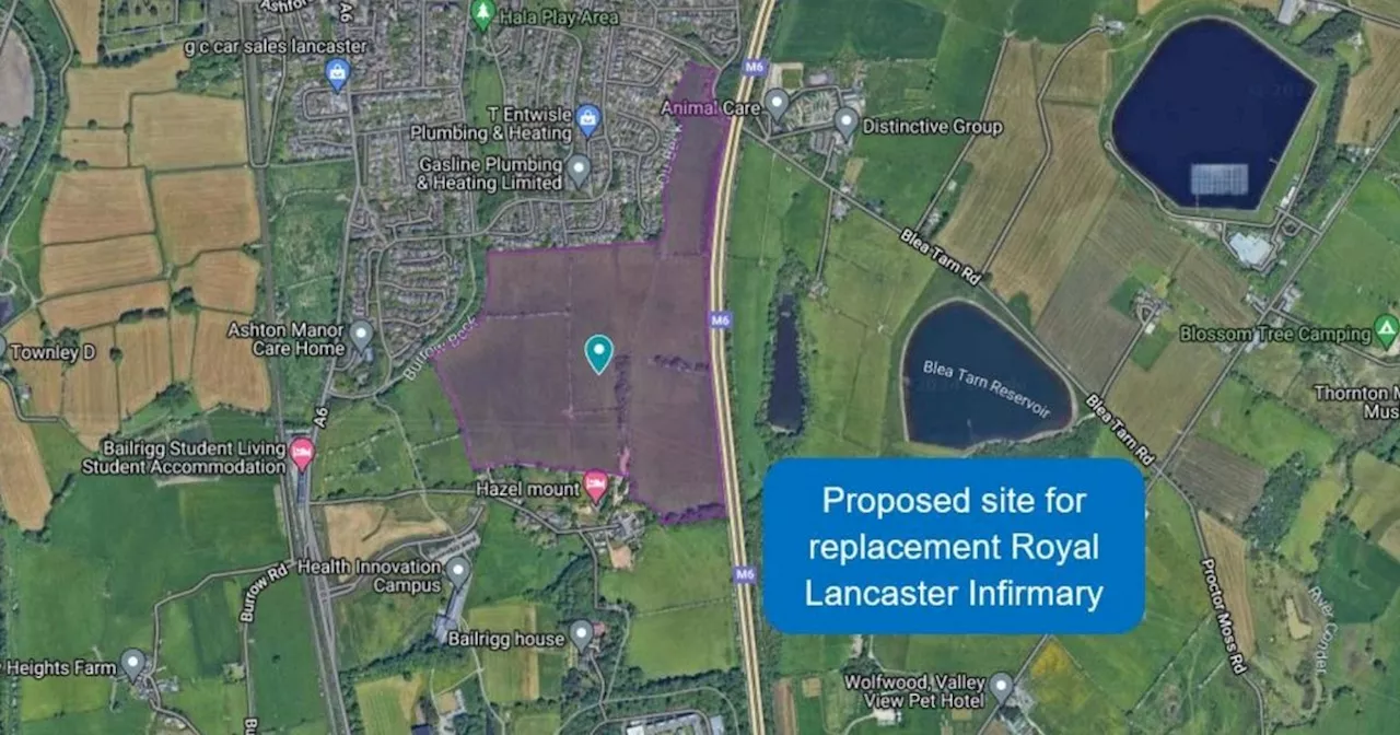 NHS Unveils Proposed Sites for New Hospitals in Preston and Lancaster