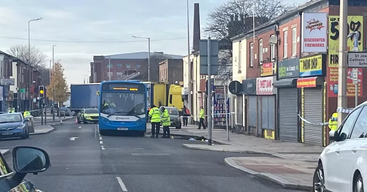 Preston Road Closure After Bus-Pedestrian Collision