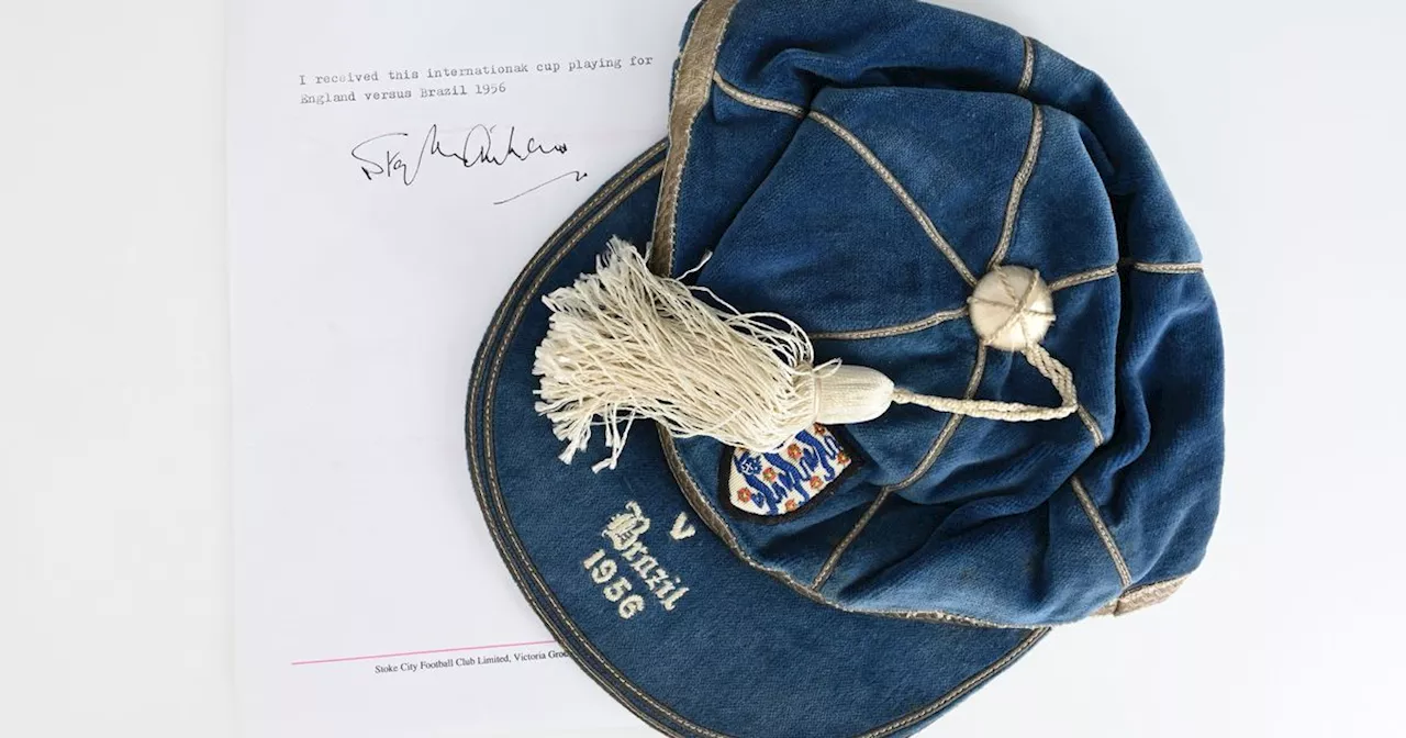 Stanley Matthews' football memorabilia up for auction and could fetch £25k