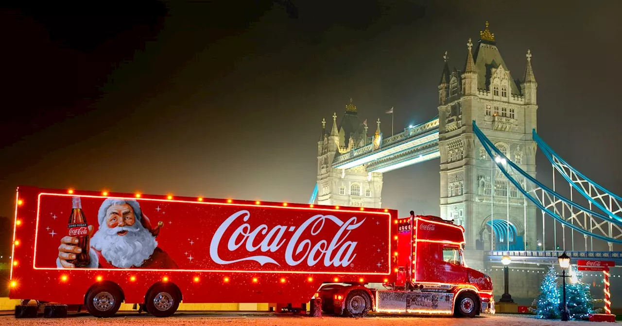 Coca-Cola Christmas truck arrives in Greater Manchester this week