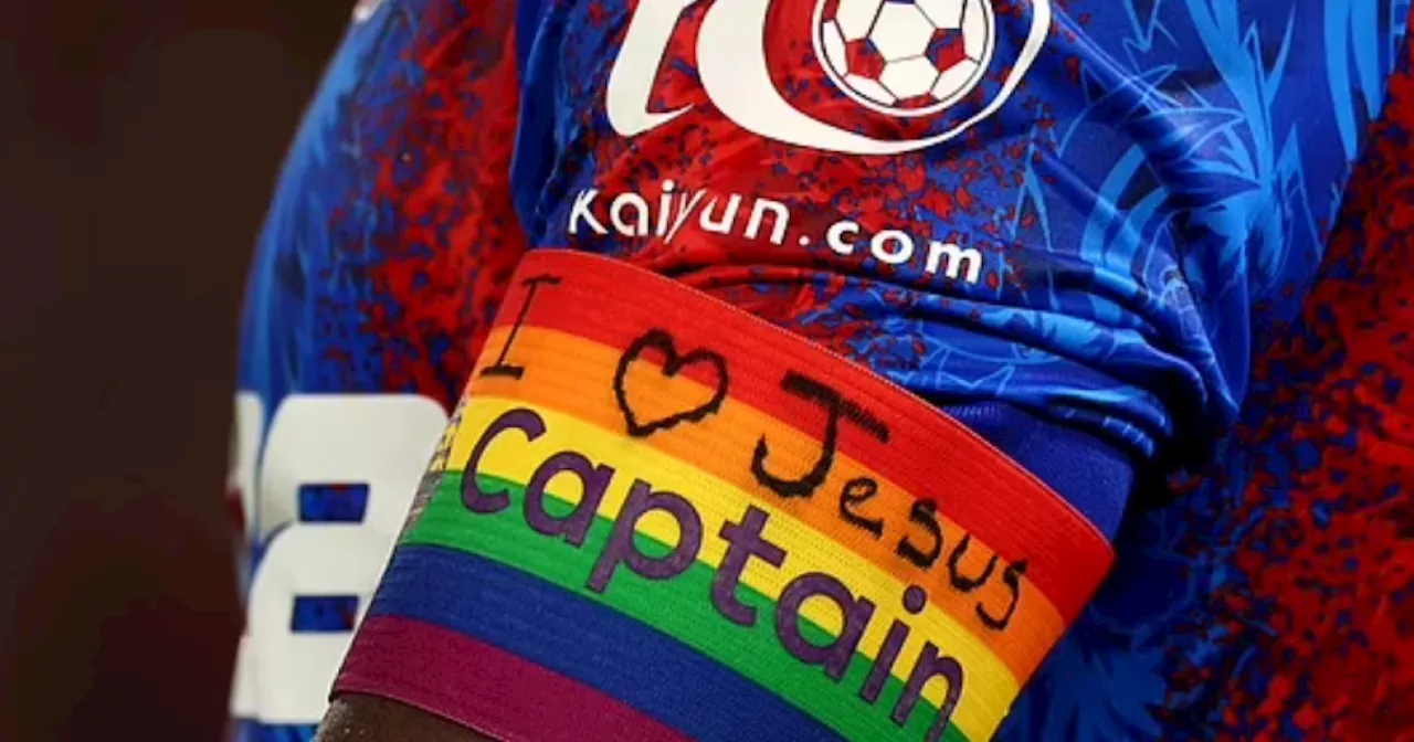 Marc Guehi avoids ban for adding 'I love Jesus' to rainbow armband