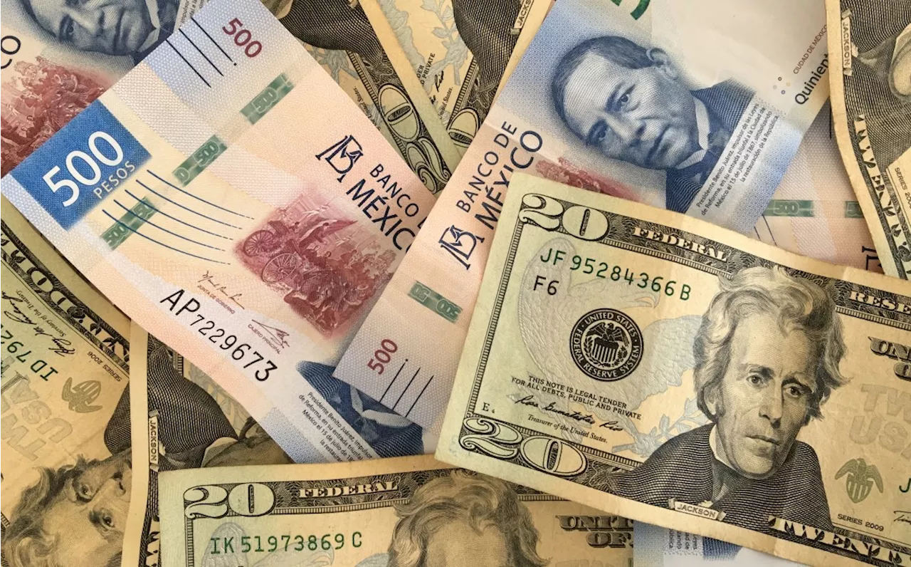 Peso mexicano se deprecia ante el avance global del dólar