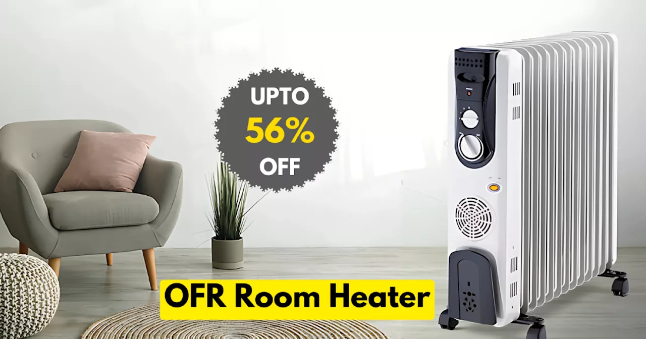 इन OFR Room Heater की गर्माहट से शिमला जैसी ठंडी में भी लबालब छूटेगा पसीना, 56% तक छूट हुई है लाइव