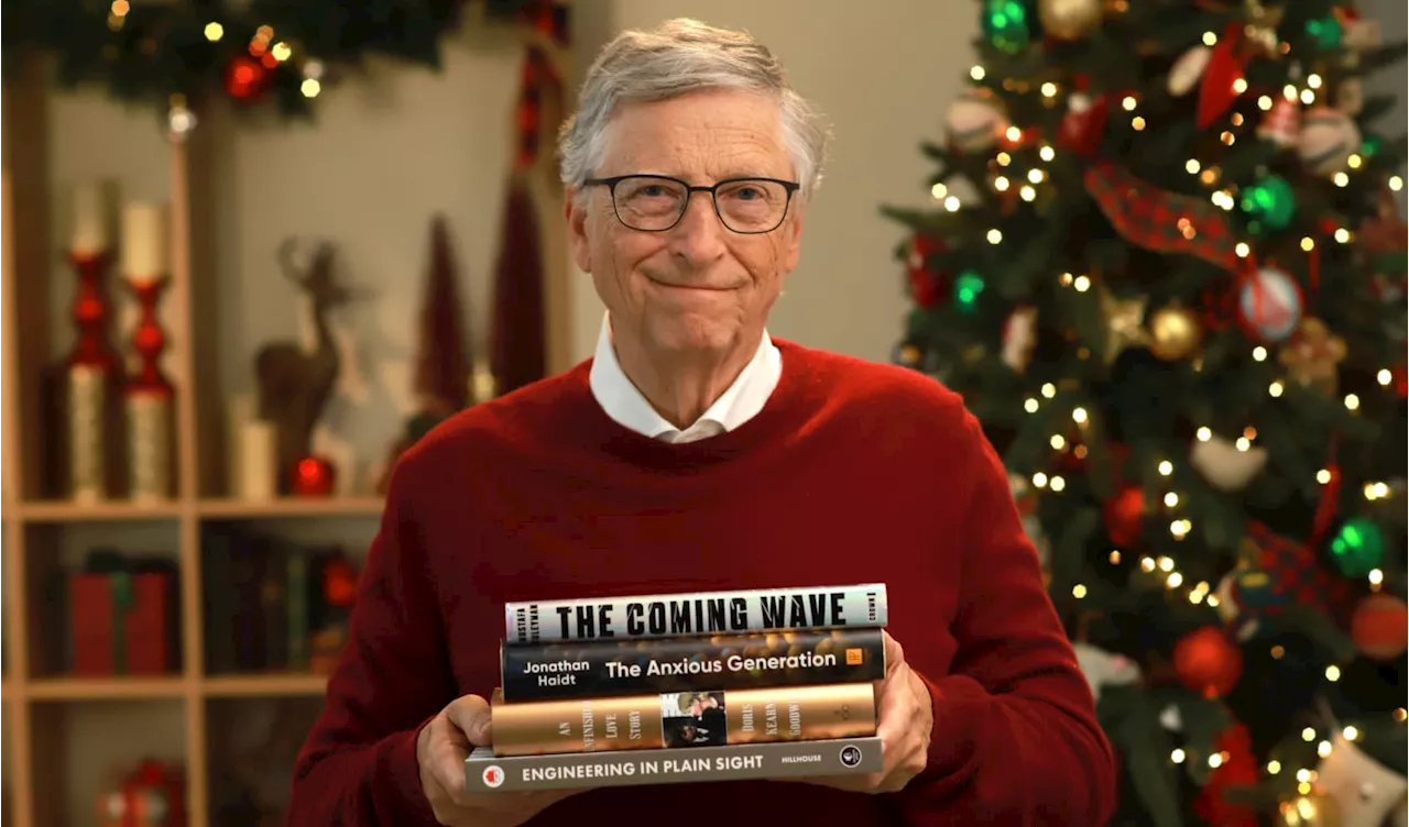 Bill Gates recommends a ‘perfect read for the holidays'—and 4 other books ‘to keep you warm' this winter