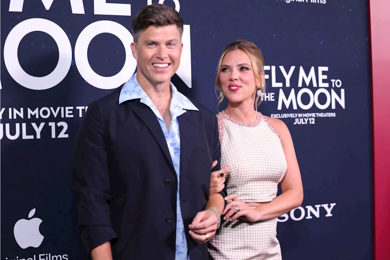 Colin Jost was stumped by this question about wife Scarlett Johansson — asked by Scarlett herself