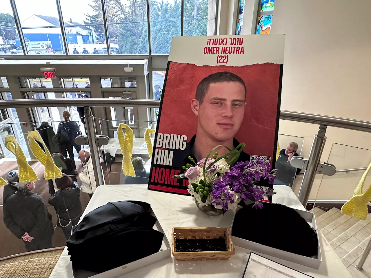 Memorial Held for Omer Neutra, Deceased Israeli American Soldier