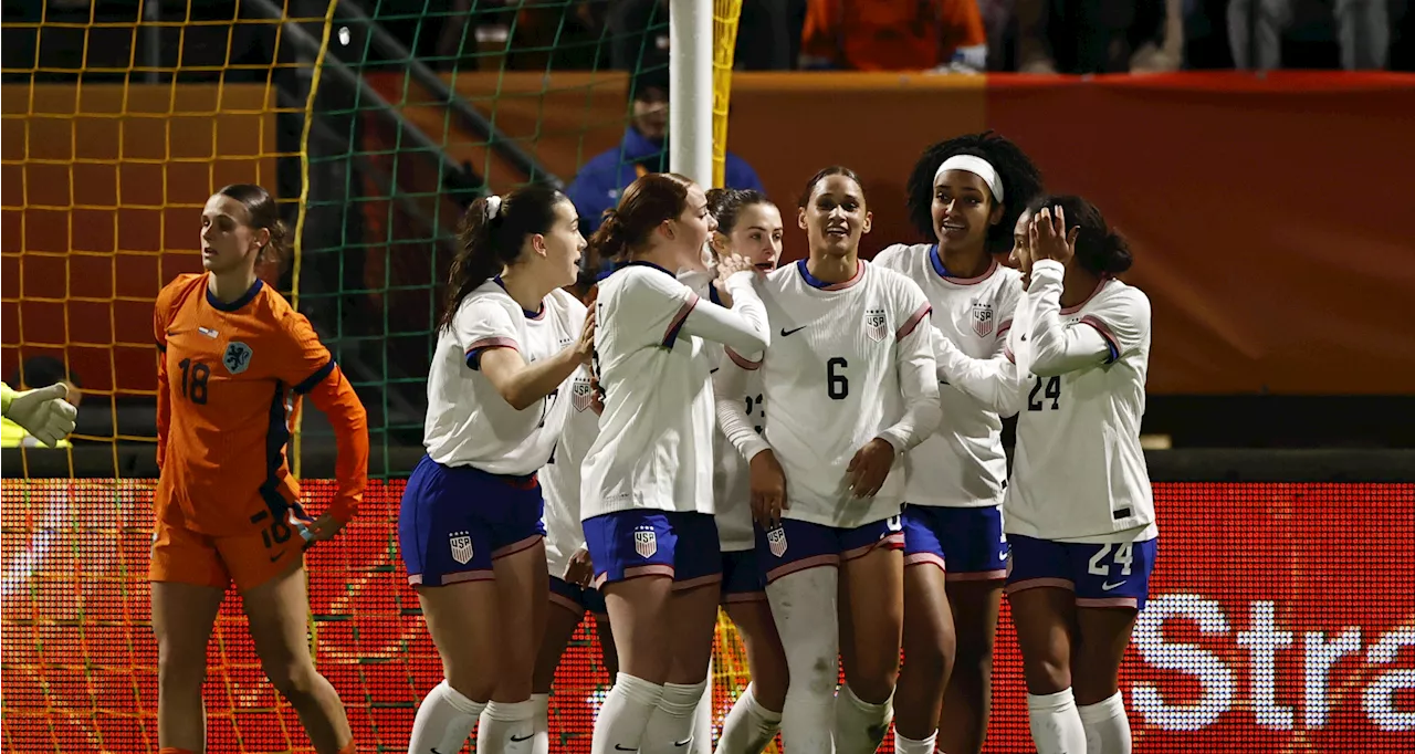 USWNT beats Netherlands 2-1 in friendly to end 2024