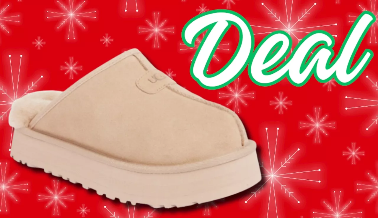 Nordstrom has this cozy UGG slipper on sale for only $75 in a massive Cyber Monday deal