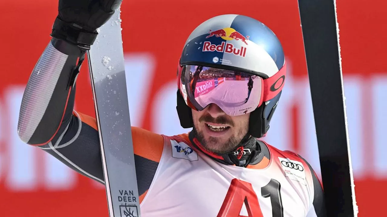 Hirscher scheurt kruisband en komt dit seizoen niet meer in actie voor Nederland