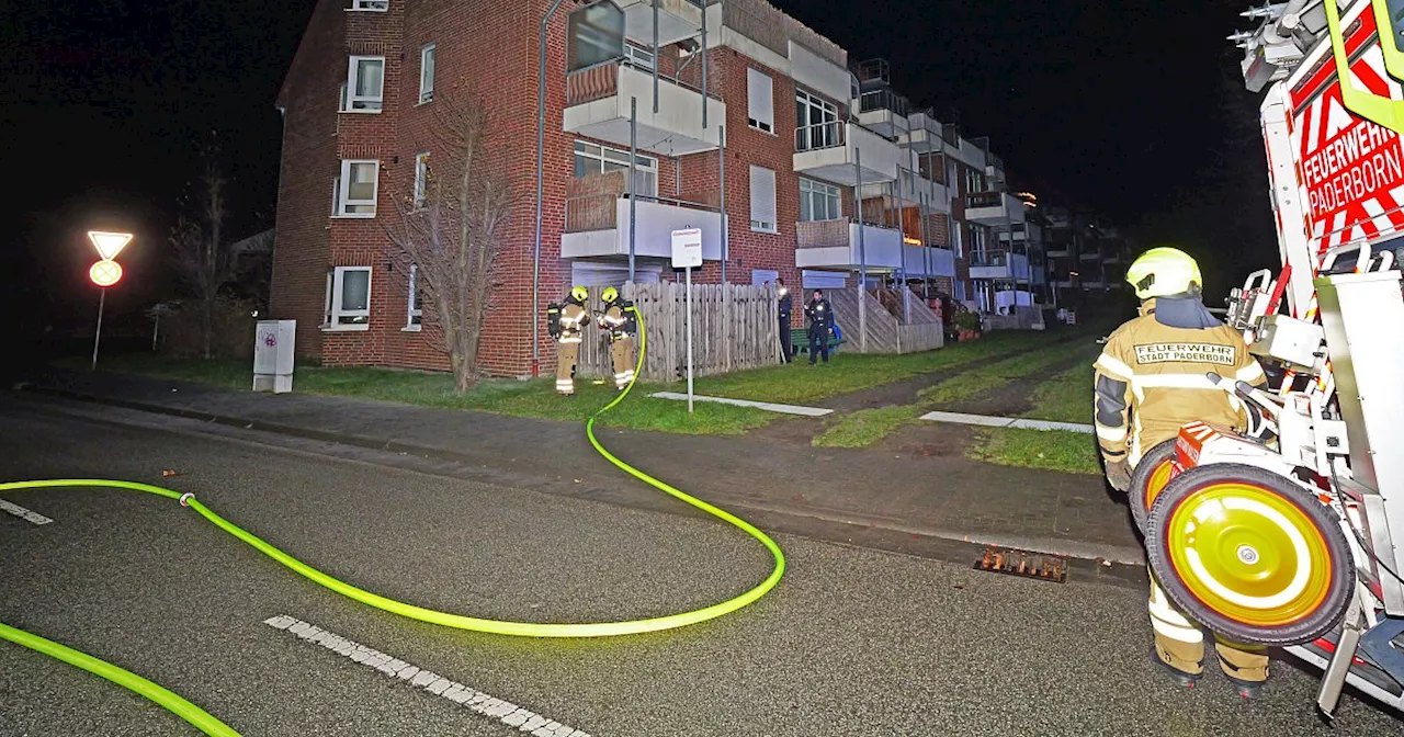 Brandstiftung auf Wohnhaus-Terrasse - Paderborner Polizei nimmt Tatverdächtigen fest