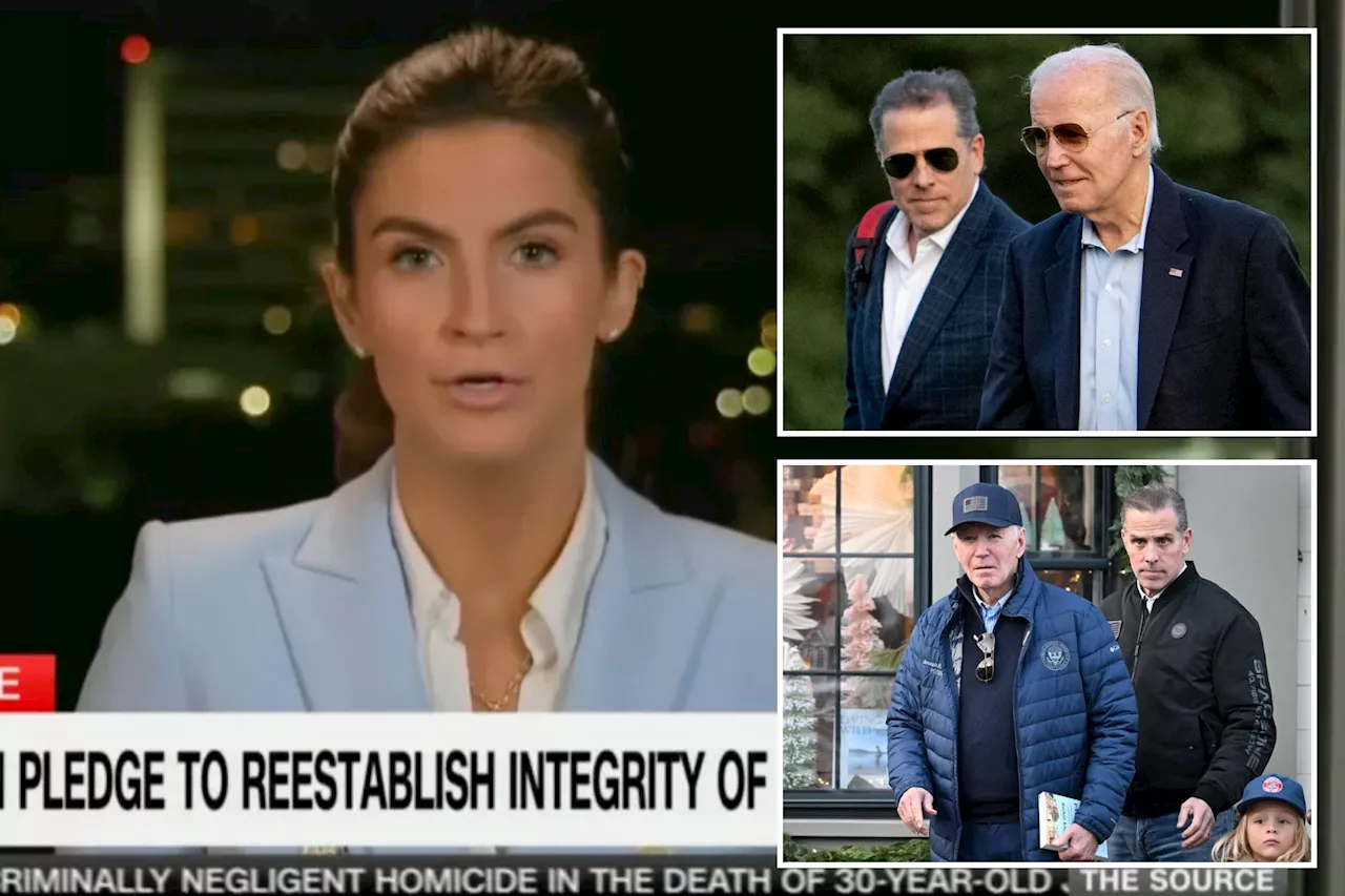 CNN's Kaitlan Collins calls Hunter Biden pardon a 'political timebomb' that left Dems in 'the blast radius'