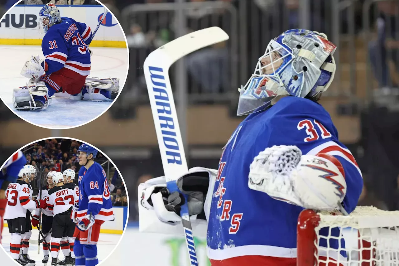 Igor Shesterkin implodes for career-high fifth straight loss in Rangers' blowout defeat to Devils