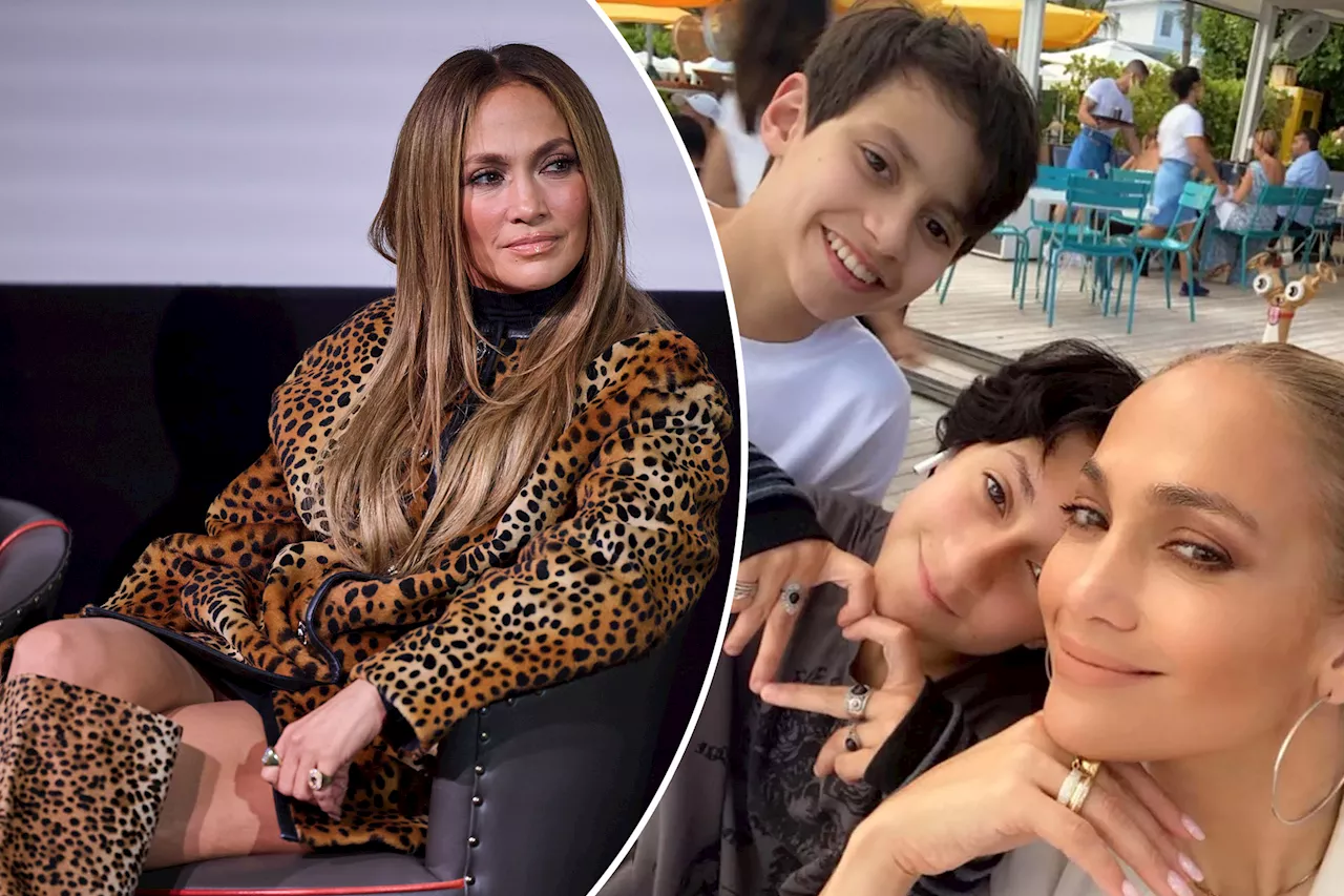 Jennifer Lopez has questioned if she is 'enough' for twins Max and Emme as a single mom