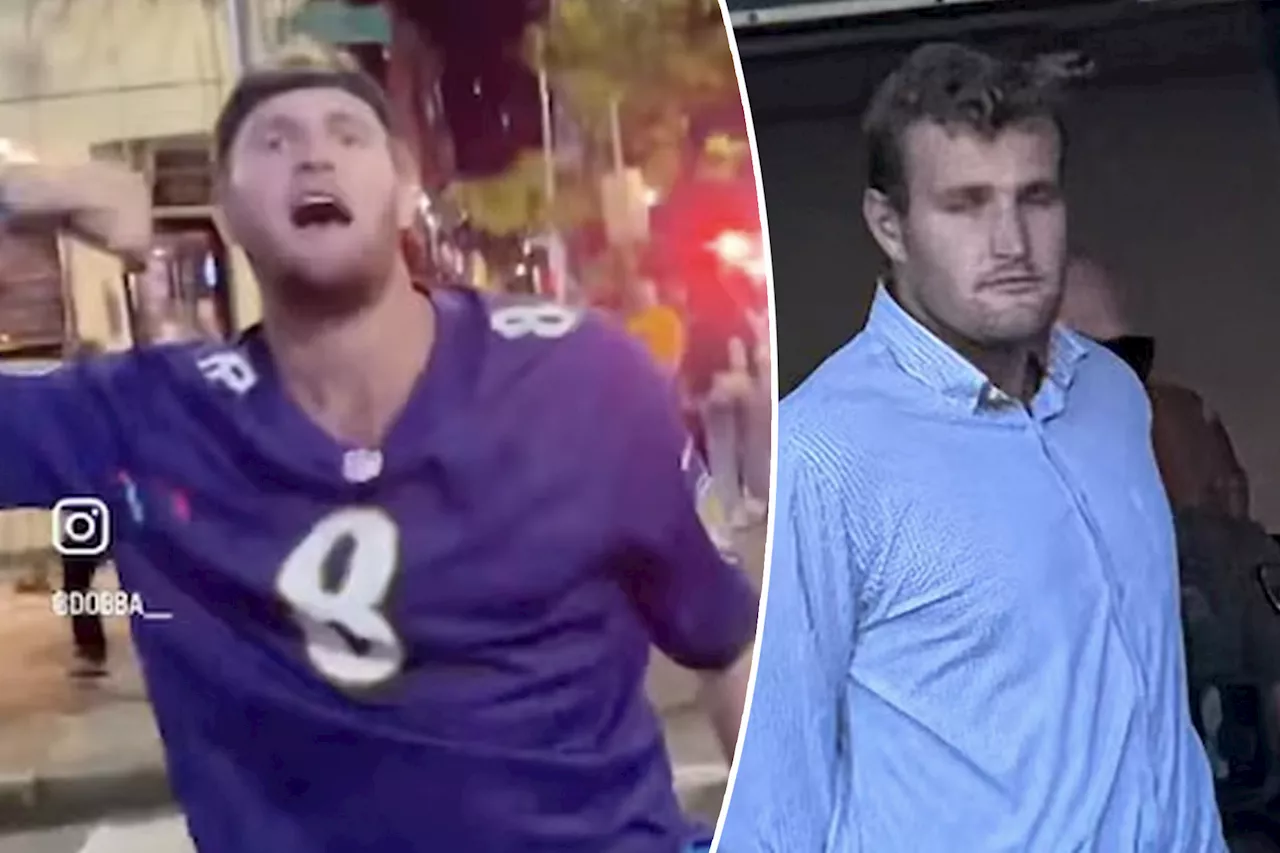 Ravens fan charged in viral attack will await trial in jail as judge slams 'catfight' hearing