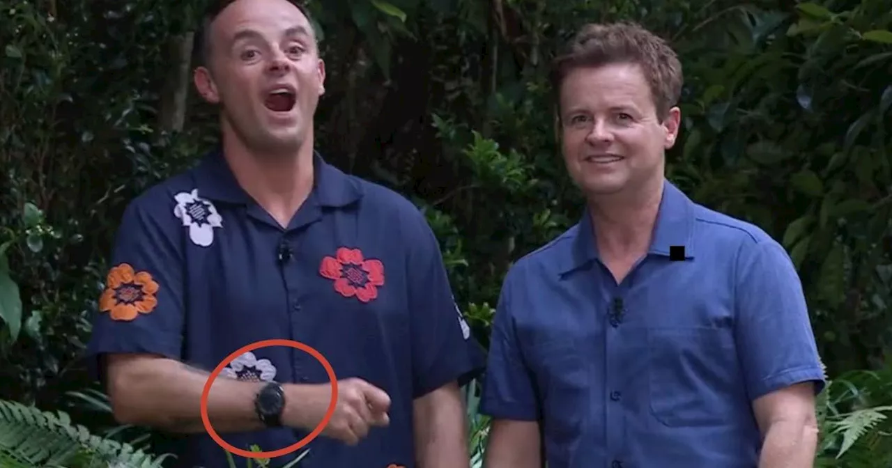 Ant and Dec share unexpected reason they cover their watches on I'm A Celeb