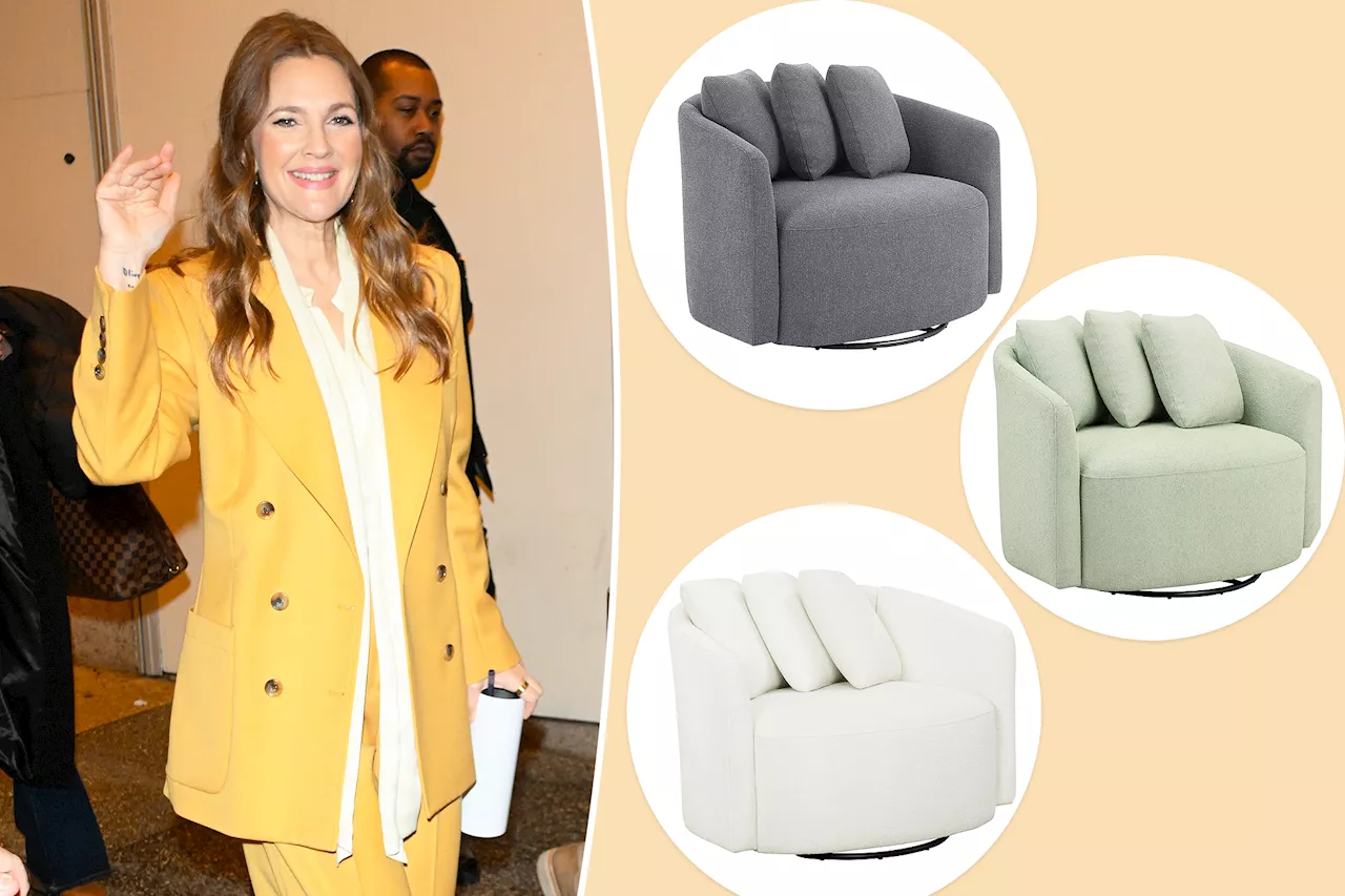 Drew Barrymore's viral chair is on sale for $100 off for Cyber Monday