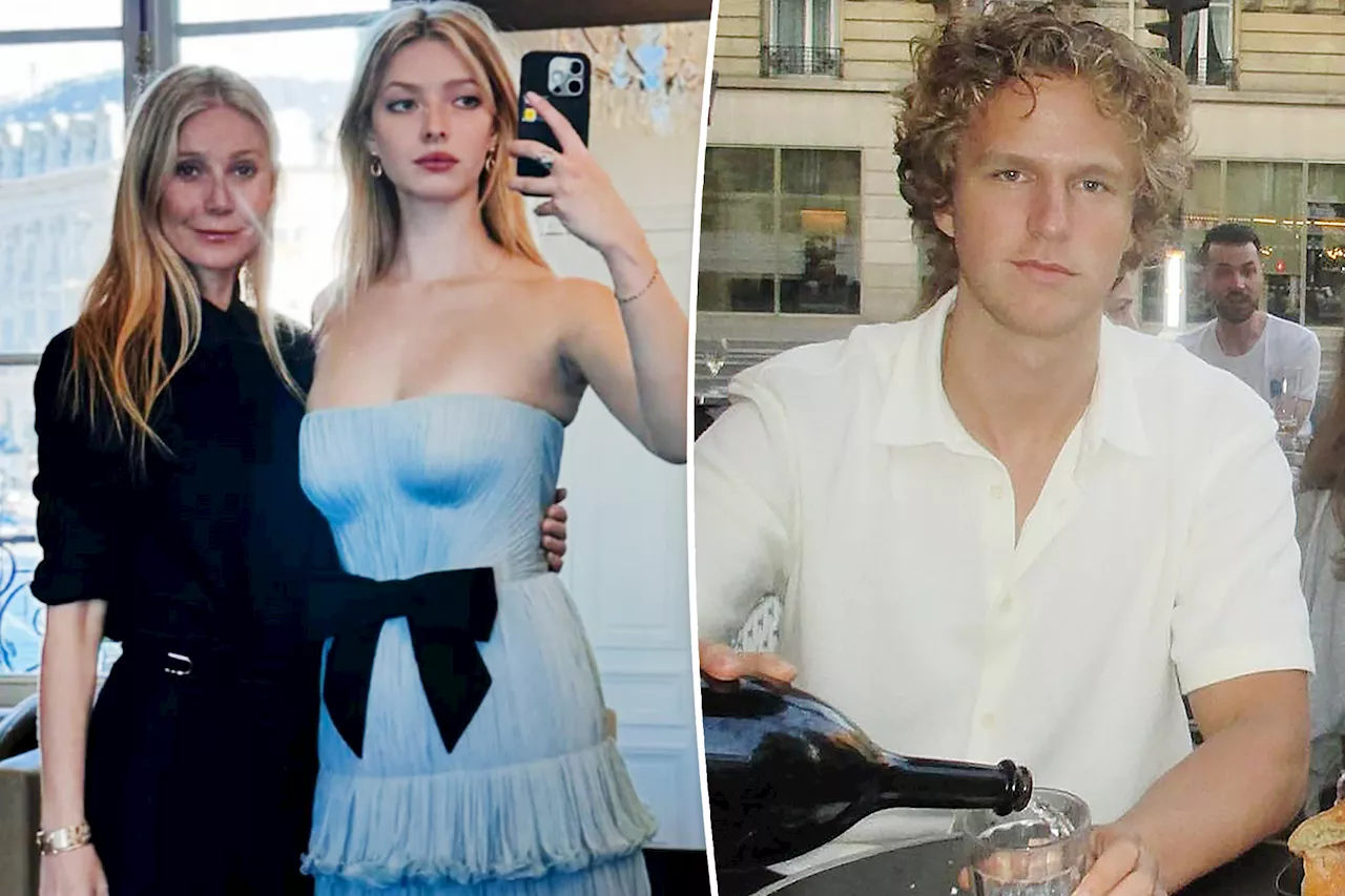 Gwyneth Paltrow's daughter Apple appears to roll eyes at date in debutante ball video