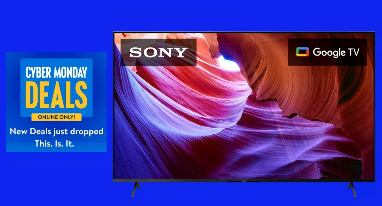 Get $400 off this Sony 75″ Smart Google TV during Walmart’s Cyber Monday Deals event