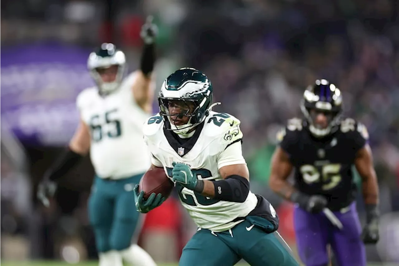 Saquon Barkley by-the-numbers: Eagles back on pace to set new rushing records