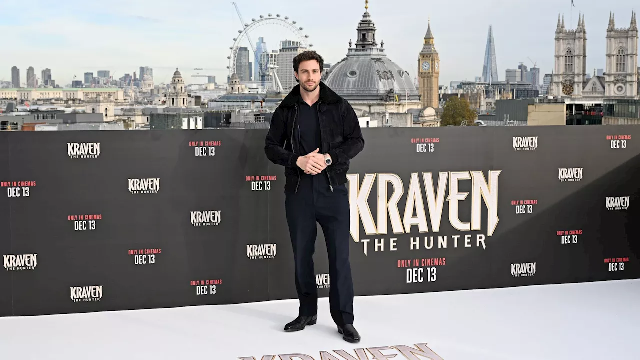 Aaron Taylor-Johnson flasht mit 'Kraven the Hunter'-Rolle