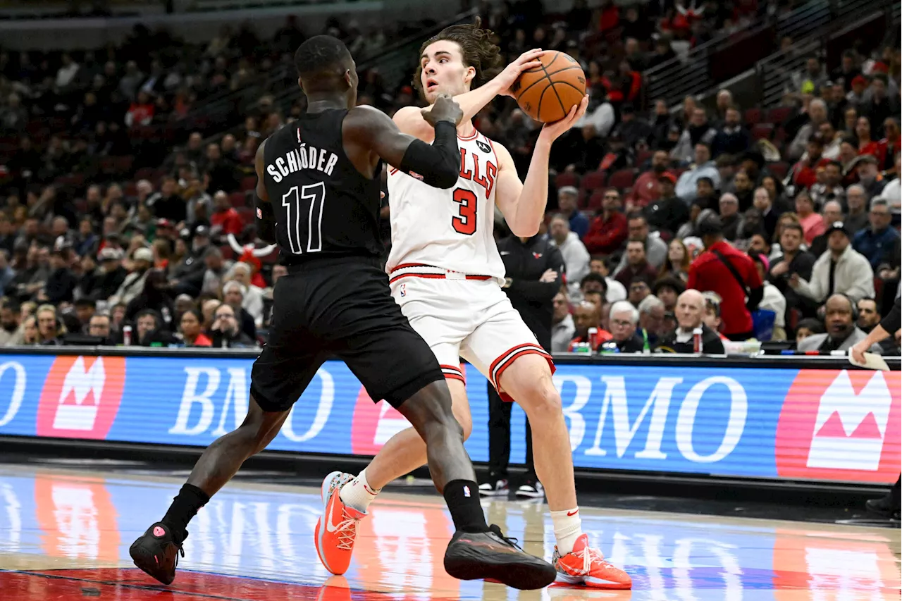 Giddy-up: Josh Giddey erupts for triple-double as Bulls whack Nets