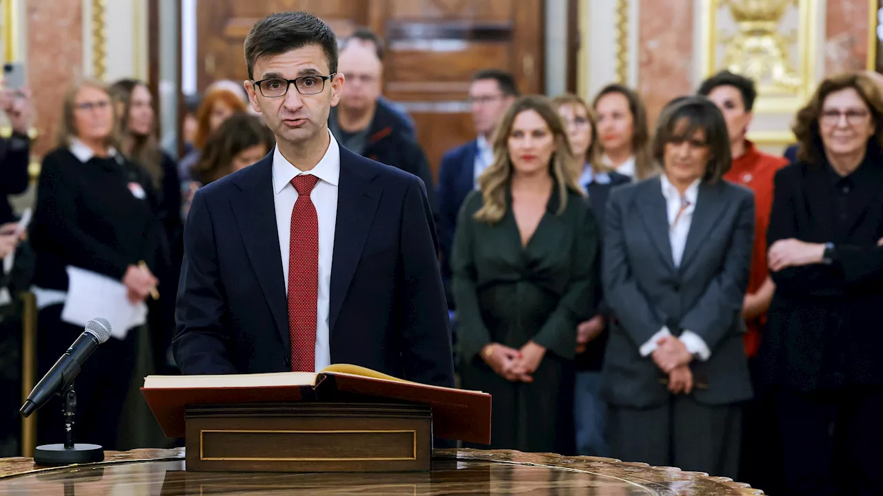 José Pablo López y el resto de consejeros de RTVE toman posesión de sus cargos en el Congreso de los Diputados