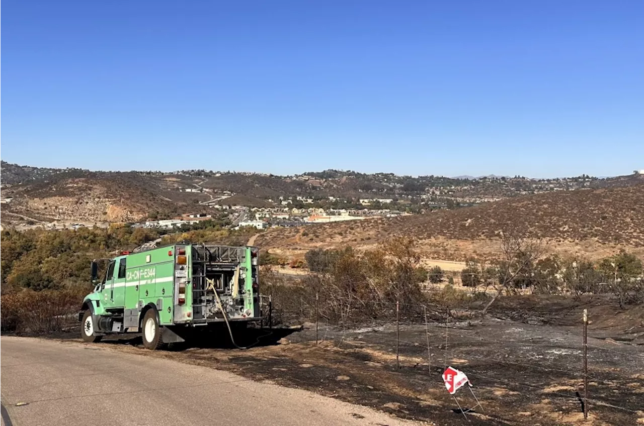 Man suspected of setting nine fires, from San Diego to Jamul