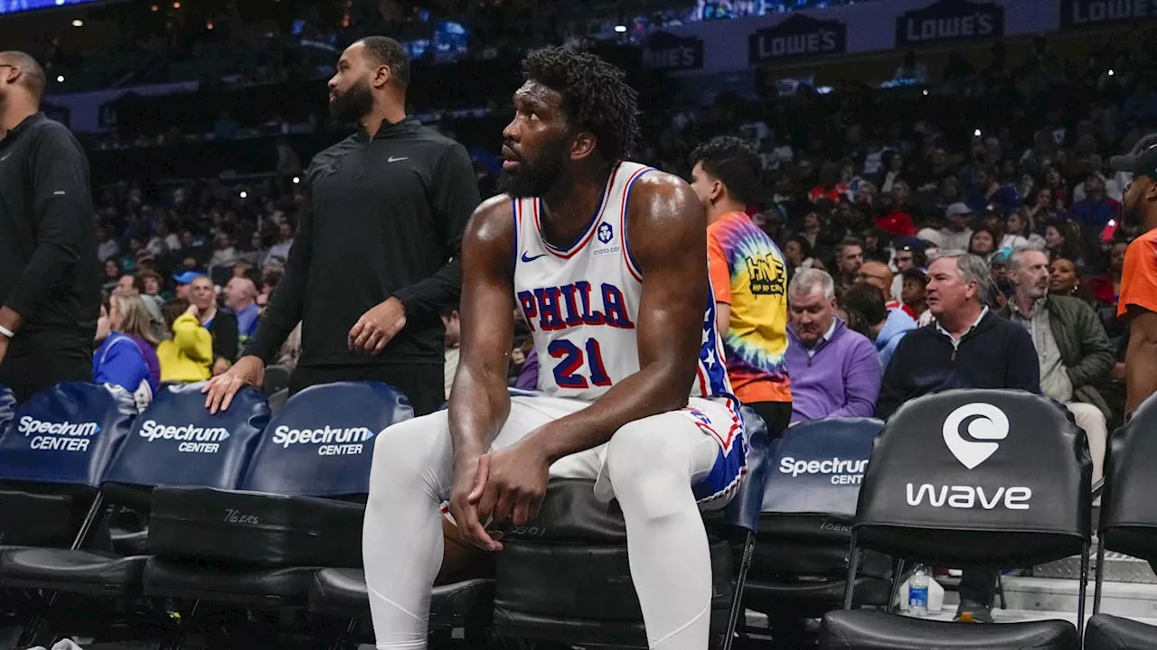 NBA Fans React To Latest Joel Embiid Status Announcement For 76ers-Hornets Game