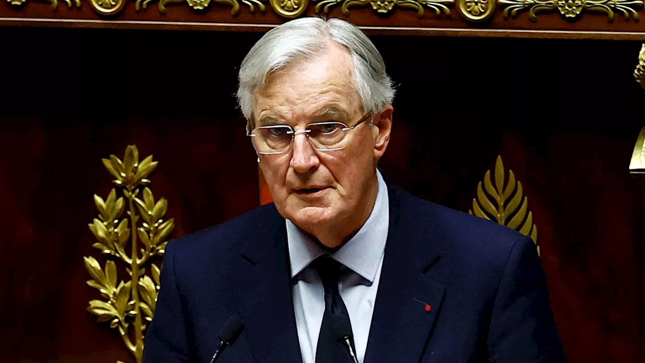 French government heading towards collapse as PM Barnier faces no-confidence vote