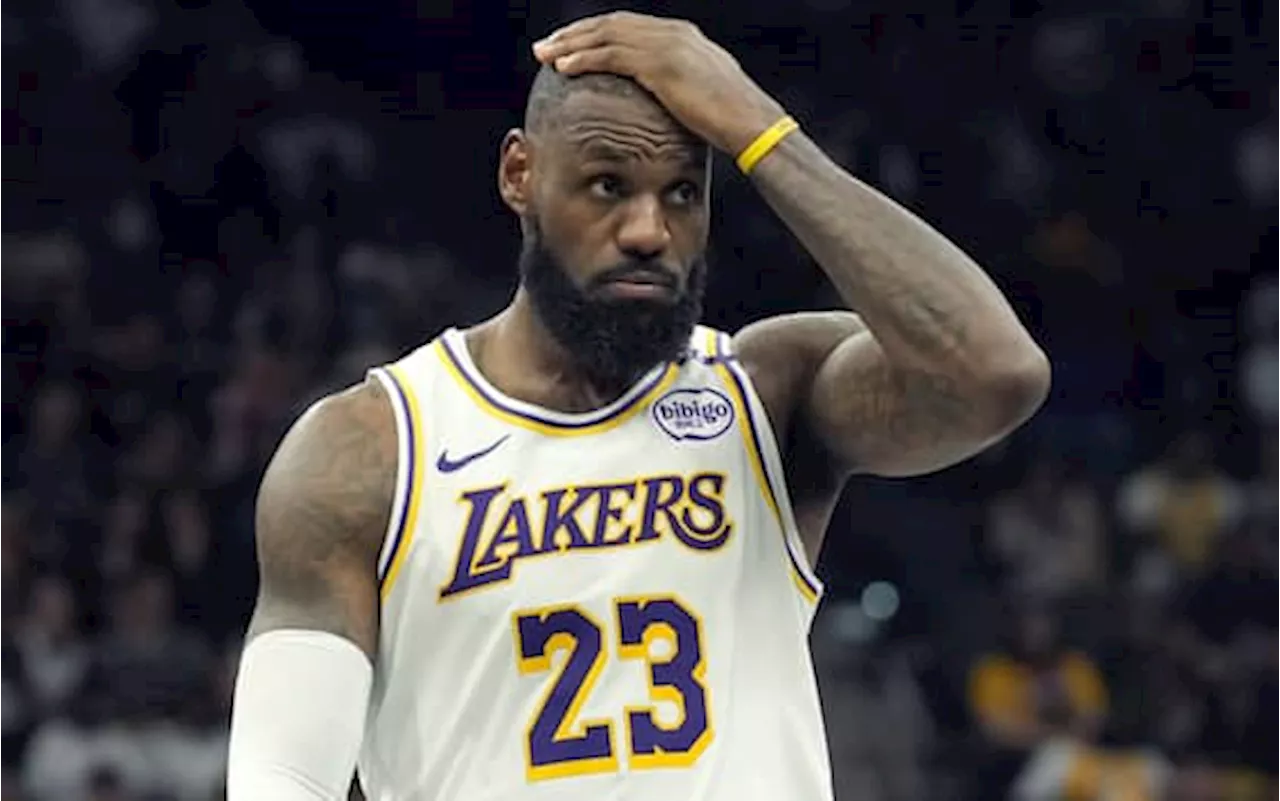 NBA, LeBron James non segna più da tre: 0/19 nelle ultime quattro gare