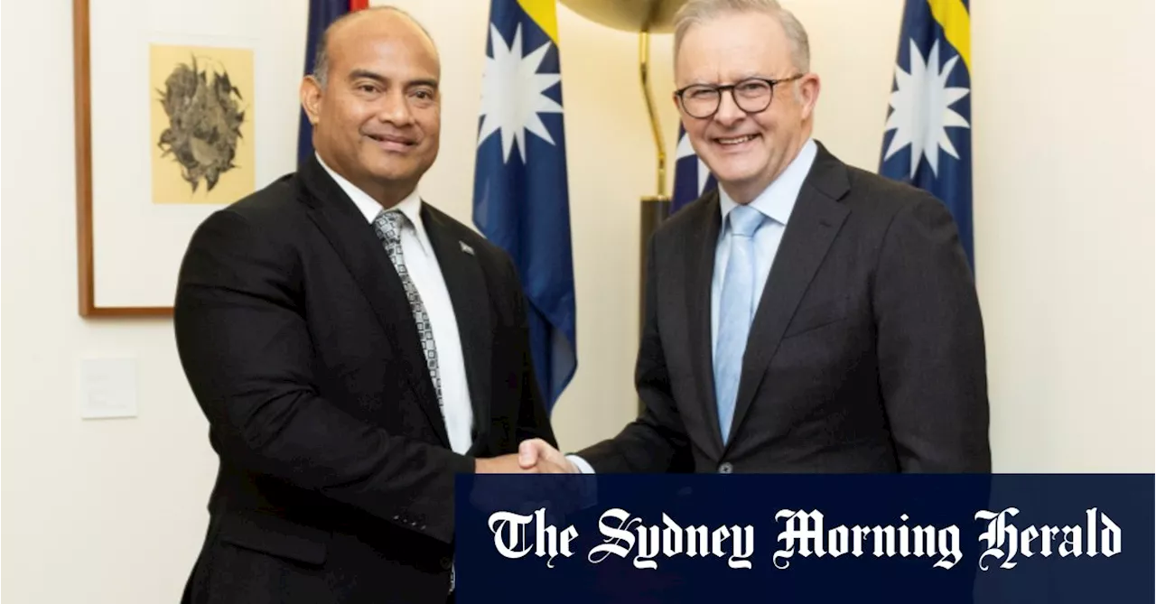 Albanese wants to China-proof the Pacific, but Nauru is driving a hard bargain