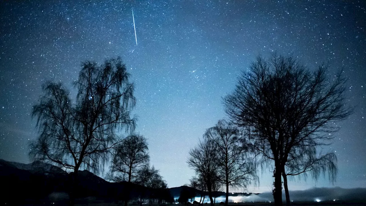 30 bis 40 Sternschnuppen in einer halben Stunde: Astro-Fans hoffen auf Spektakel am Himmel