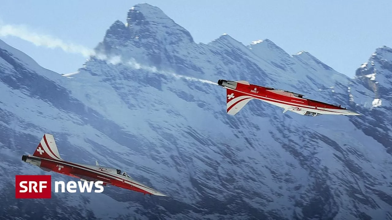 Patrouille Suisse: Kopf in den Nacken, Herzschmerz in der Schweiz