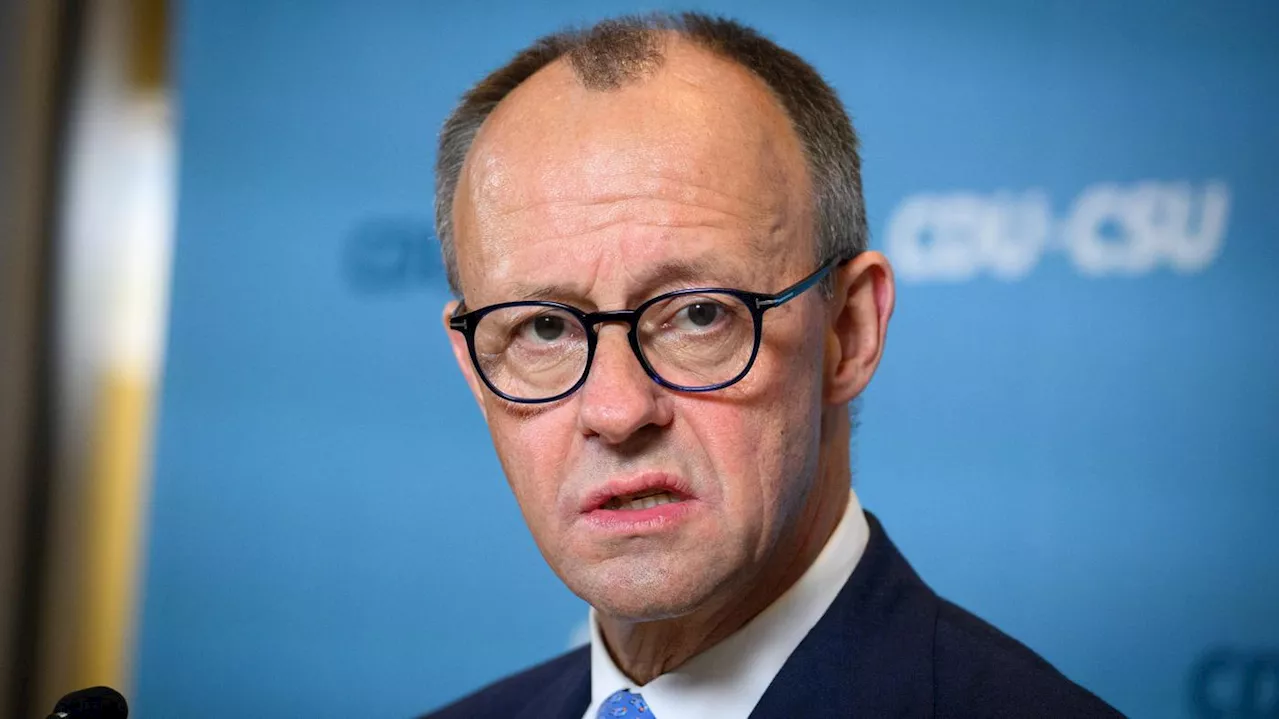 CDU-Chef Friedrich Merz bremst Erwartungen zur Bundestagswahl