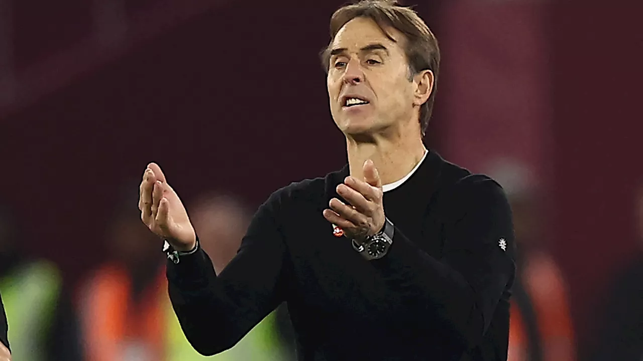 West Ham eye up former Champions League manager as pressure grows on Julen Lopetegui...